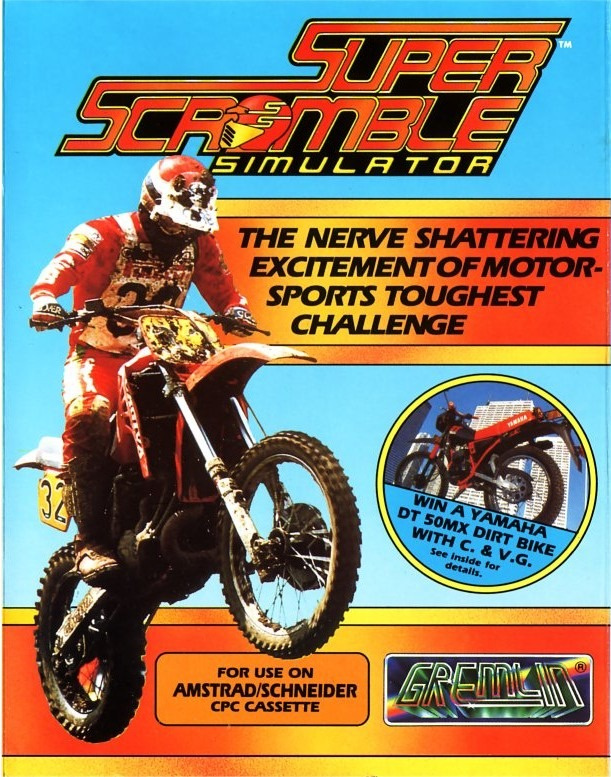 Jaquette de Super Scramble Simulator