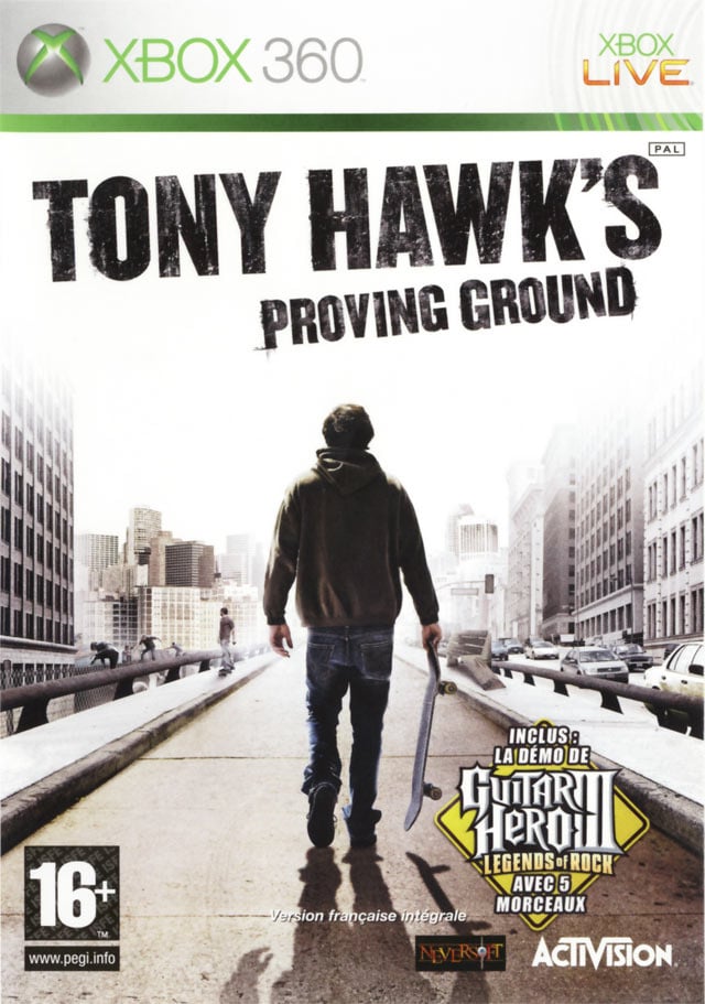 Jaquette de Tony Hawk's Proving Ground