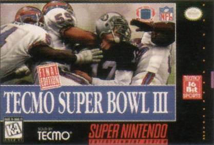Jaquette de Tecmo Super Bowl III : Final Edition