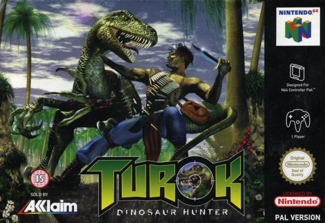Jaquette de Turok : Dinosaur Hunter