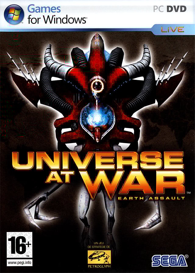 Jaquette de Universe at War : Earth Assault