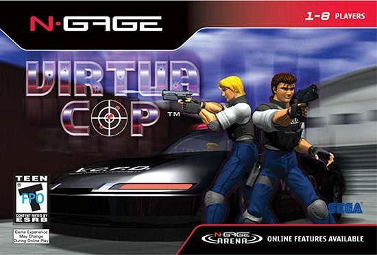 Jaquette de Virtua Cop