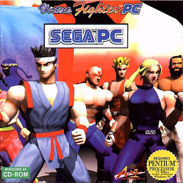 Jaquette de Virtua Fighter