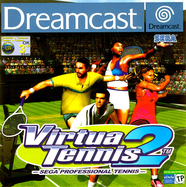 Jaquette de Virtua Tennis 2