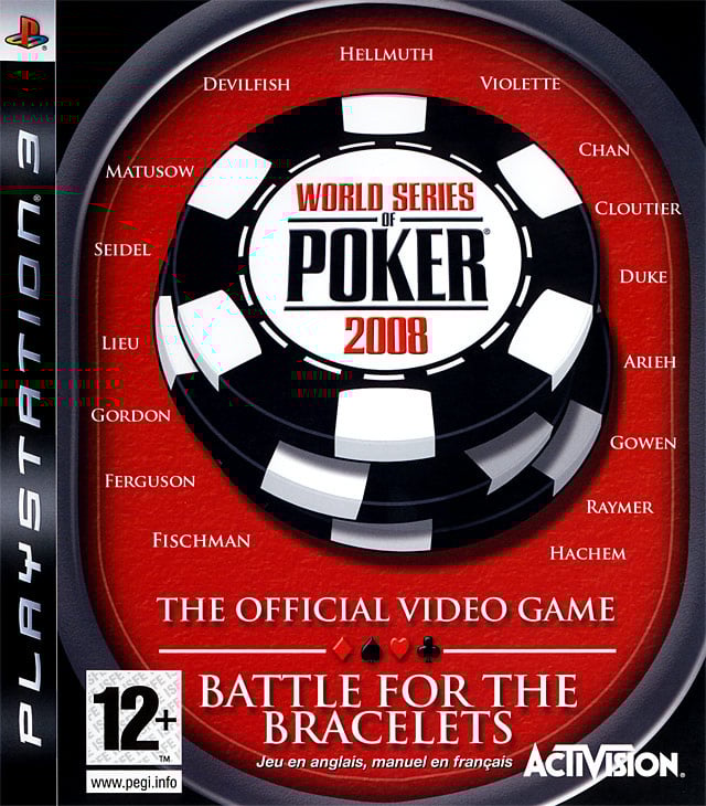 Jaquette de World Series of Poker 2008 : Battle for the Bracelets