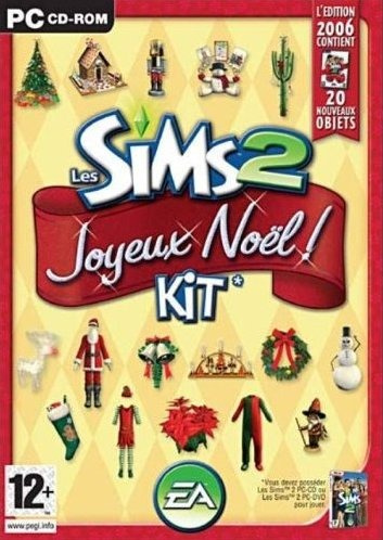 Image de Les Sims 2 : Kit Joyeux Noël